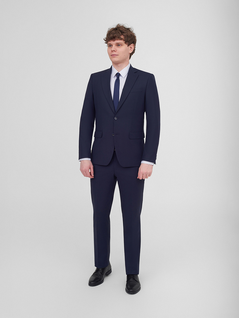 Костюмный пиджак из шерстяной ткани Regular Fit