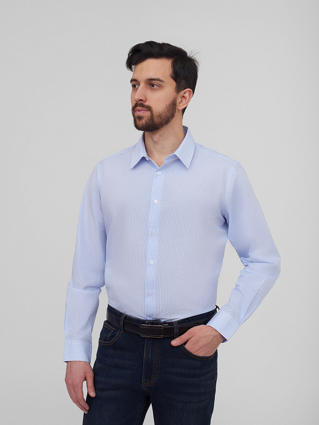 Рубашка в клетку Slim Fit
