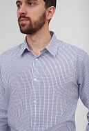 Хлопковая рубашка в клетку Regular Fit
