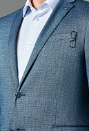 Пиджак из ткани с шерстью и льном Super Slim Fit