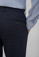 Костюм из смесовой ткани в клетку Regular Fit