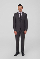 Костюмные брюки в полоску Slim Fit