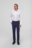 Однотонная хлопковая рубашка Slim Fit