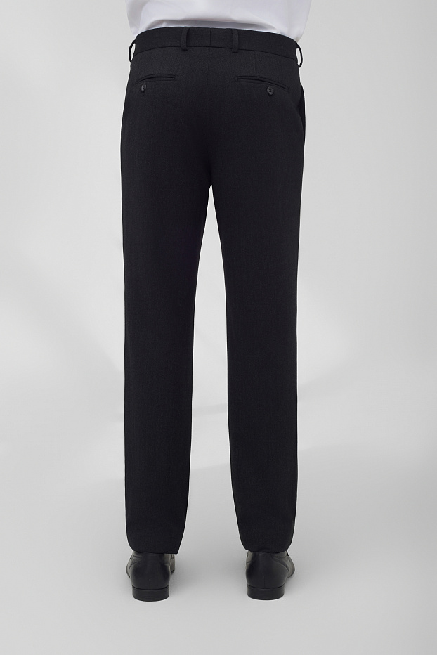 Брюки из смесовой ткани Slim Fit