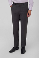 Костюмные брюки в полоску Slim Fit