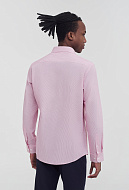 Рубашка в мелкую клетку Slim Fit