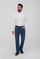 Рубашка из эластичной ткани Regular Fit