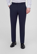 Костюмные брюки из шерстяной ткани Regular Fit
