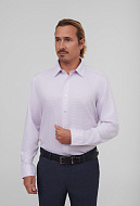 Рубашка в клетку с добавлением бамбука Regular Fit