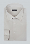 Однотонная рубашка с добавлением бамбука Slim Fit