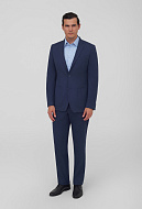 Костюмный пиджак из смесовой ткани Slim Fit