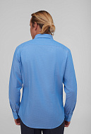Рубашка с мелким узором Slim Fit