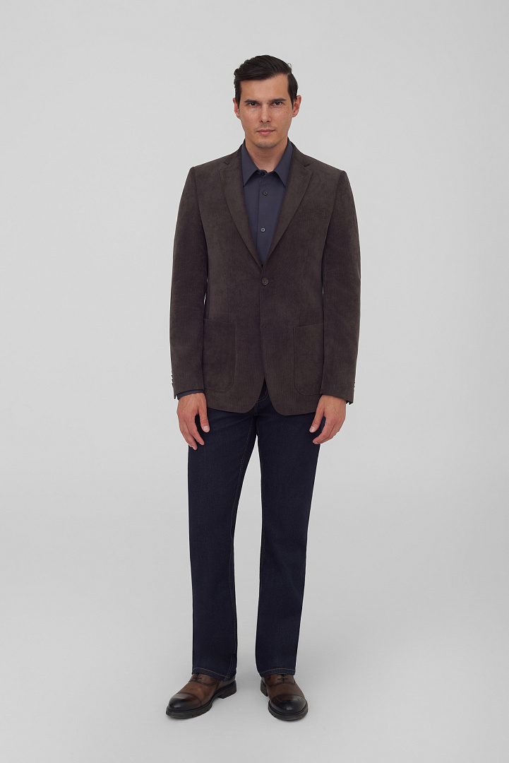 Вельветовый пиджак Slim Fit