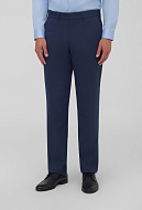 Костюмные брюки из смесовой ткани Slim Fit
