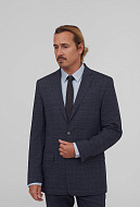Костюм из смесовой ткани в клетку Regular Fit
