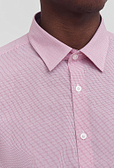 Рубашка в мелкую клетку Slim Fit