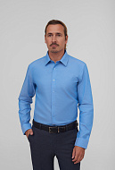 Рубашка с мелким узором Slim Fit