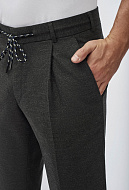 Трикотажные брюки с манжетами Slim Fit