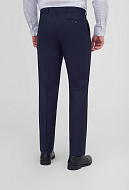 Костюмные брюки из шерстяной ткани Regular Fit