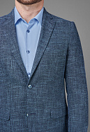 Пиджак из поливискозной ткани с микродизайном Super Slim Fit