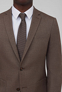 Костюмный пиджак из смесовой ткани Slim Fit