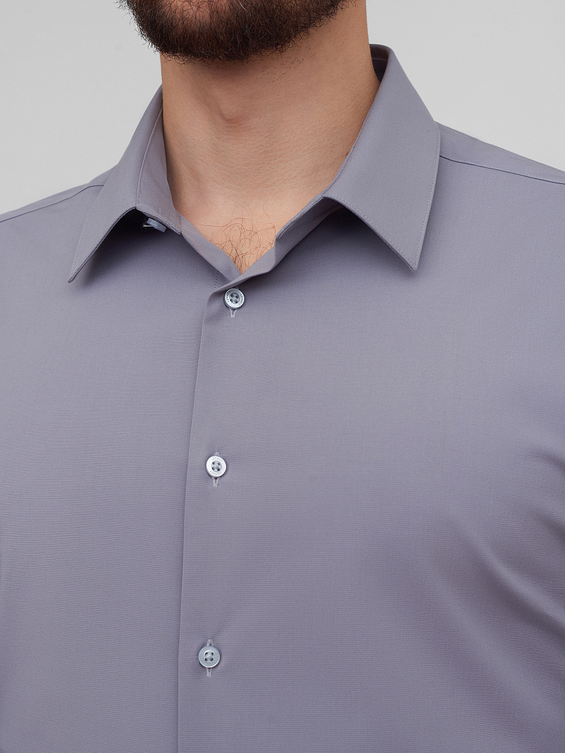 Рубашка с добавлением бамбука Slim Fit
