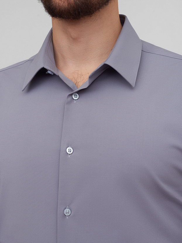 Рубашка с добавлением бамбука Slim Fit