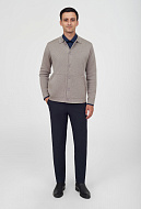 Однотонная рубашка с добавлением бамбука Slim Fit
