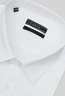 Белая рубашка из тянущейся ткани Regular Fit