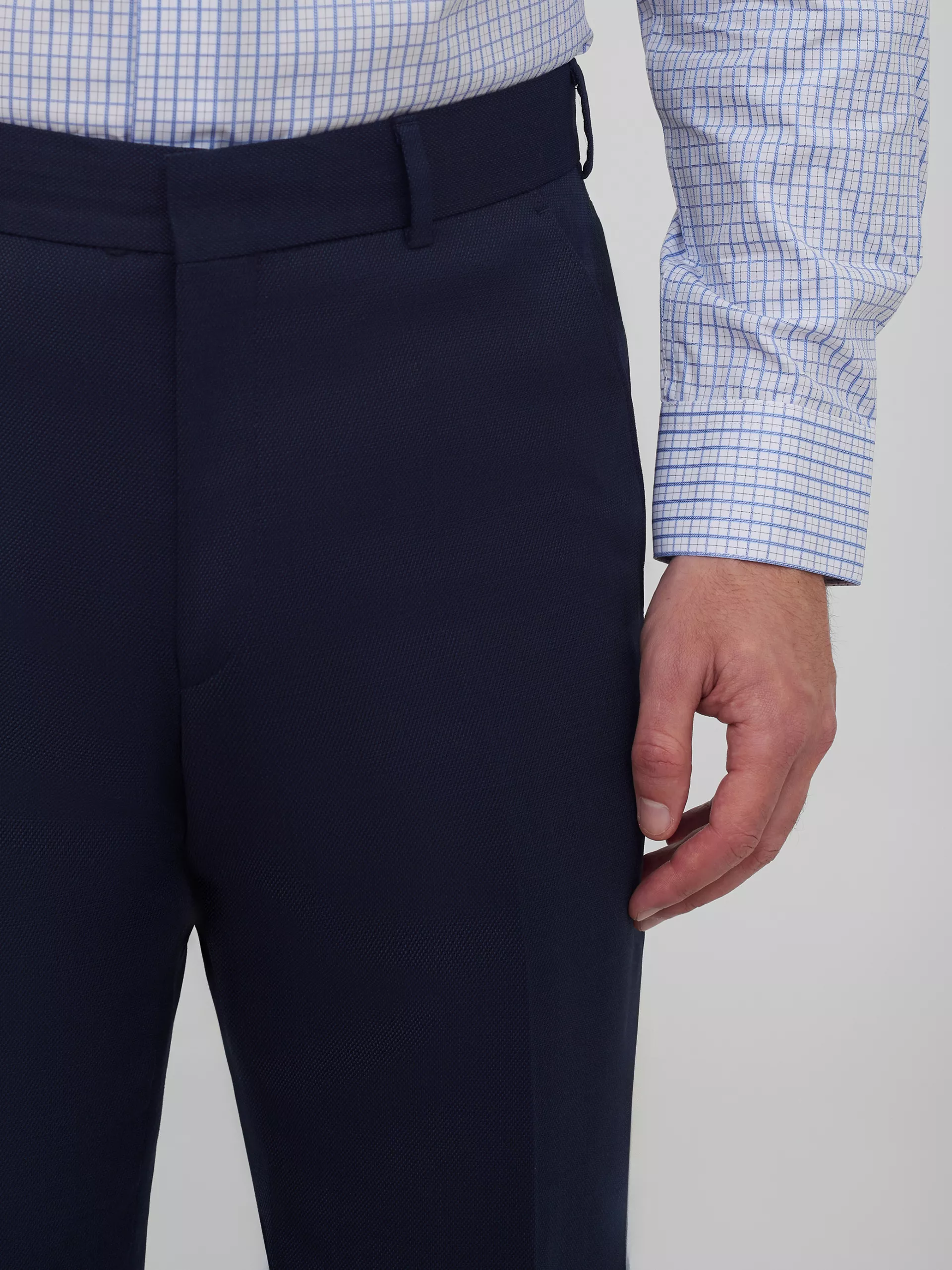 Костюмные тёмно-синий брюки Slim Fit