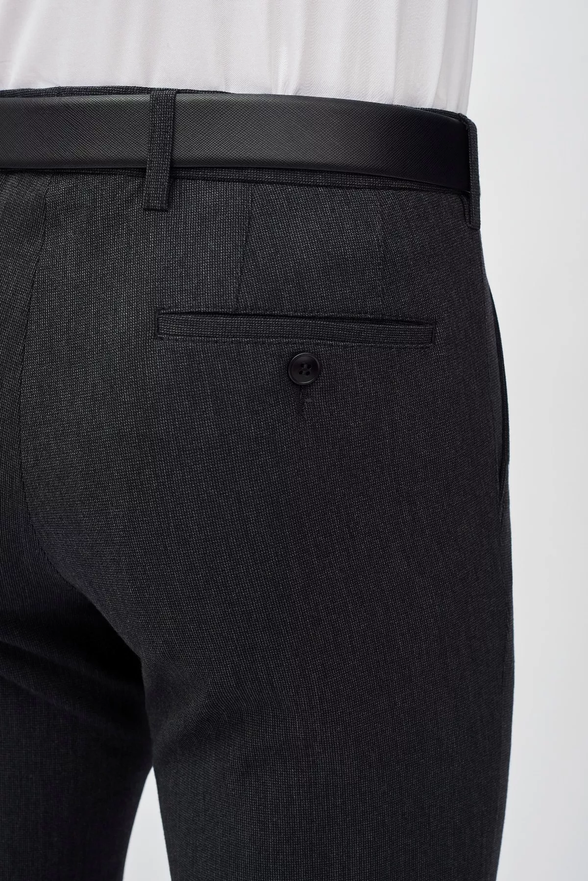 Брюки из смесовой ткани Regular Fit