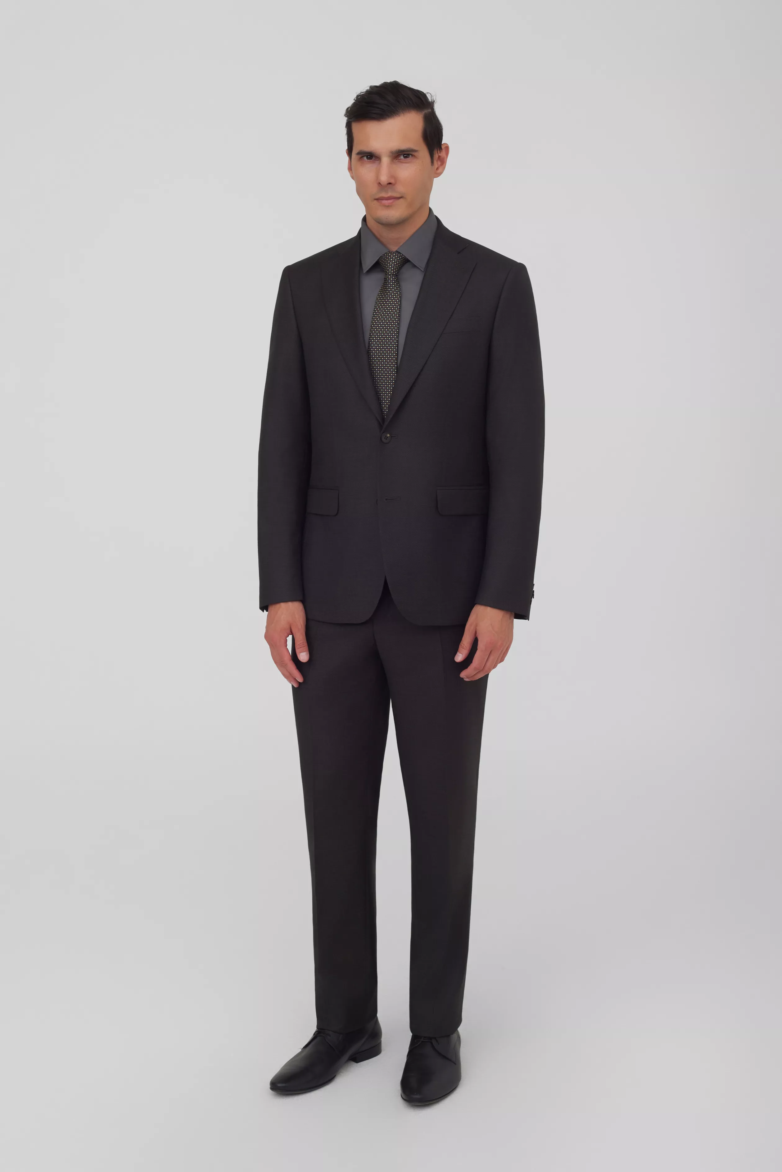 Костюмные брюки из шерсти Regular Fit