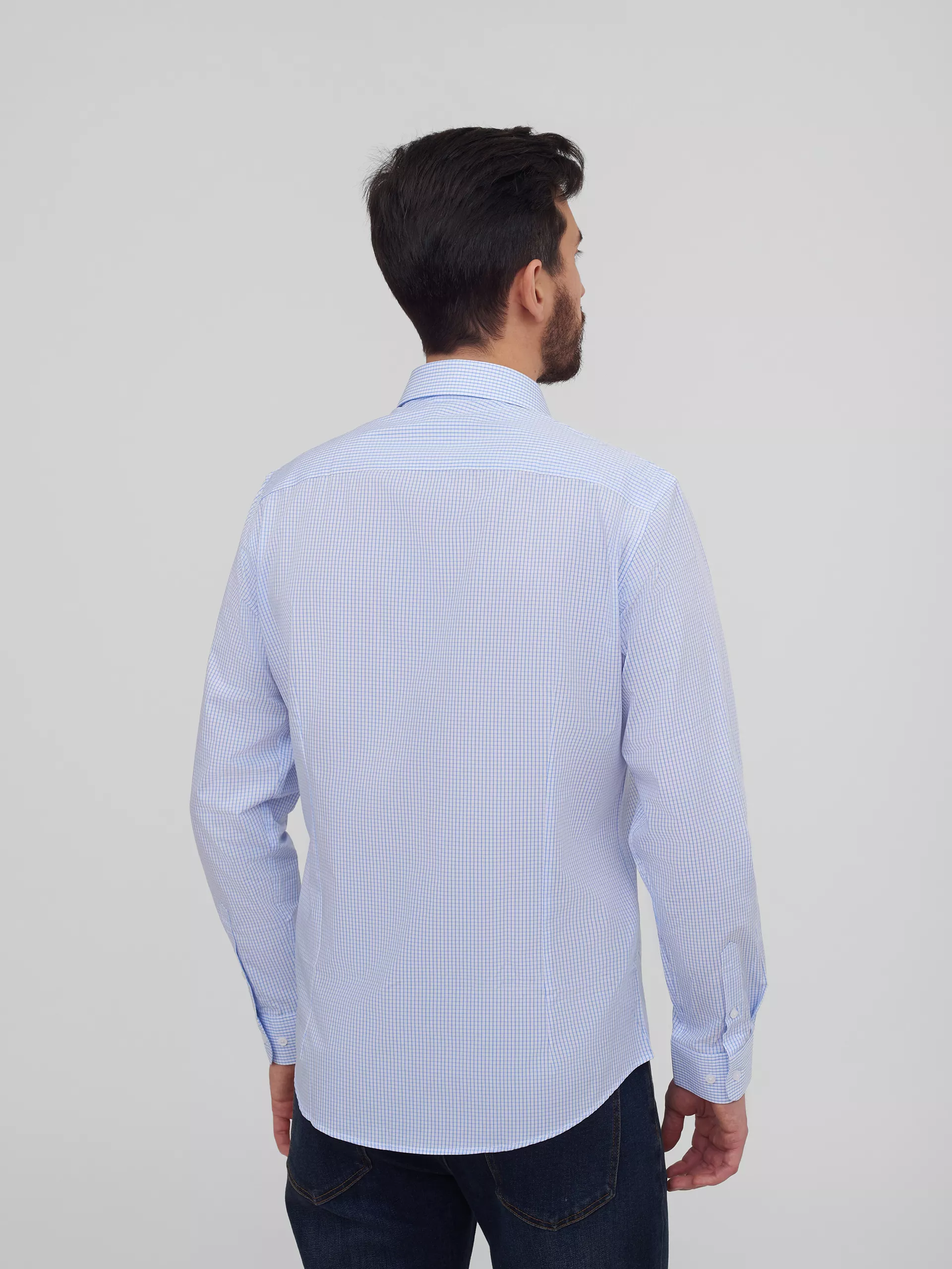 Рубашка в клетку Slim Fit