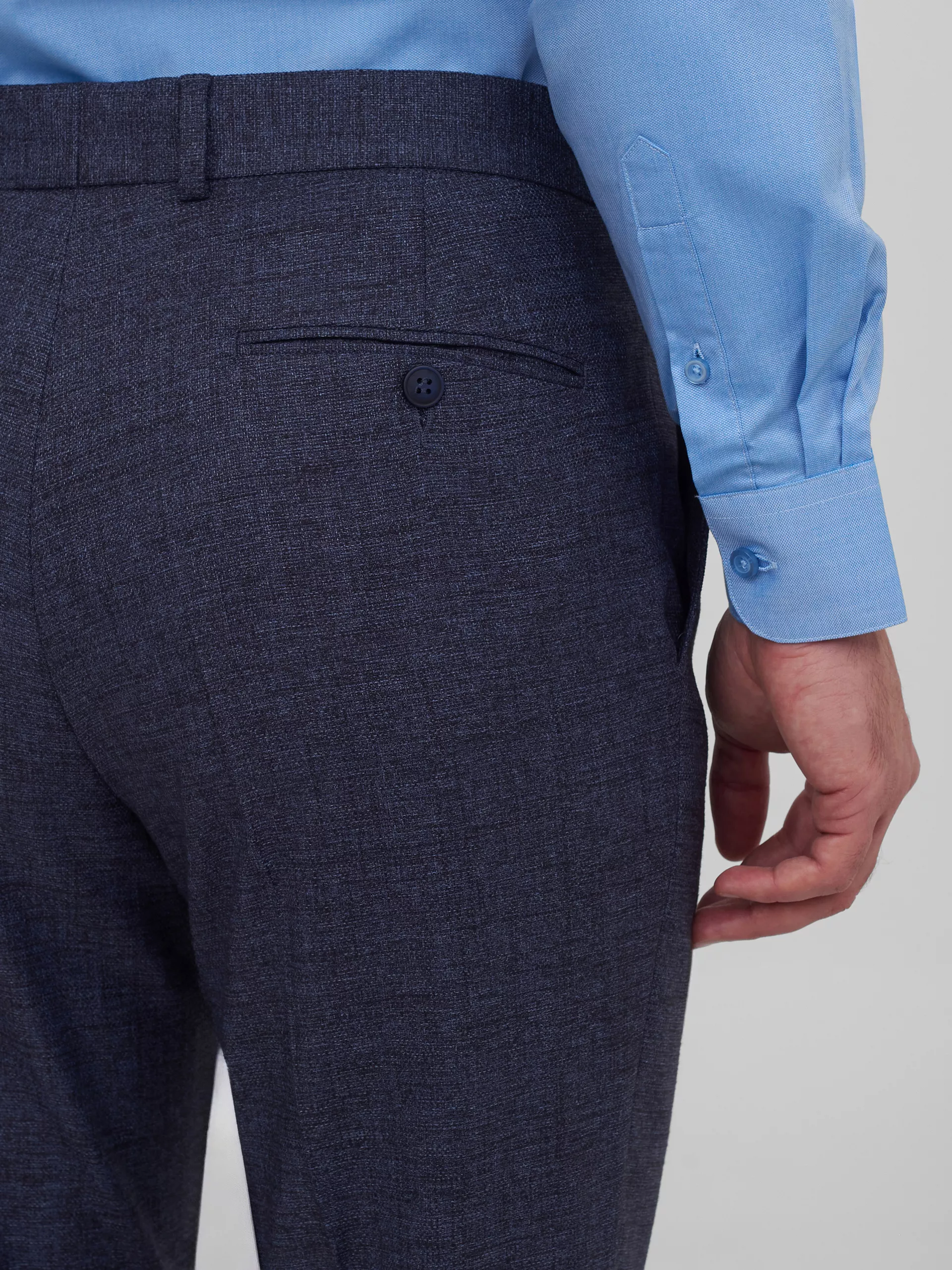 Костюм из меланжированной ткани Regular Fit