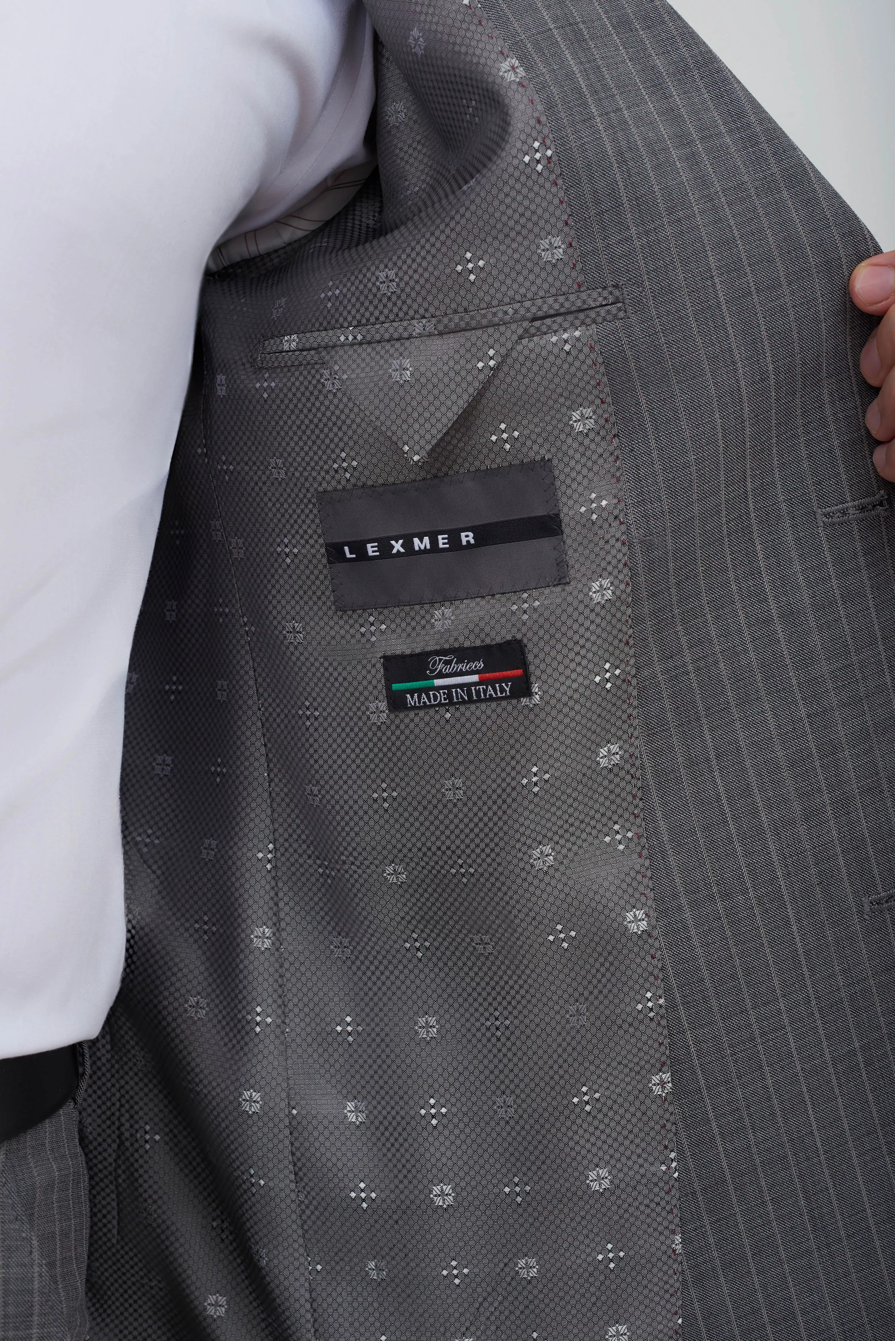 Костюмный пиджак в полоску Slim Fit