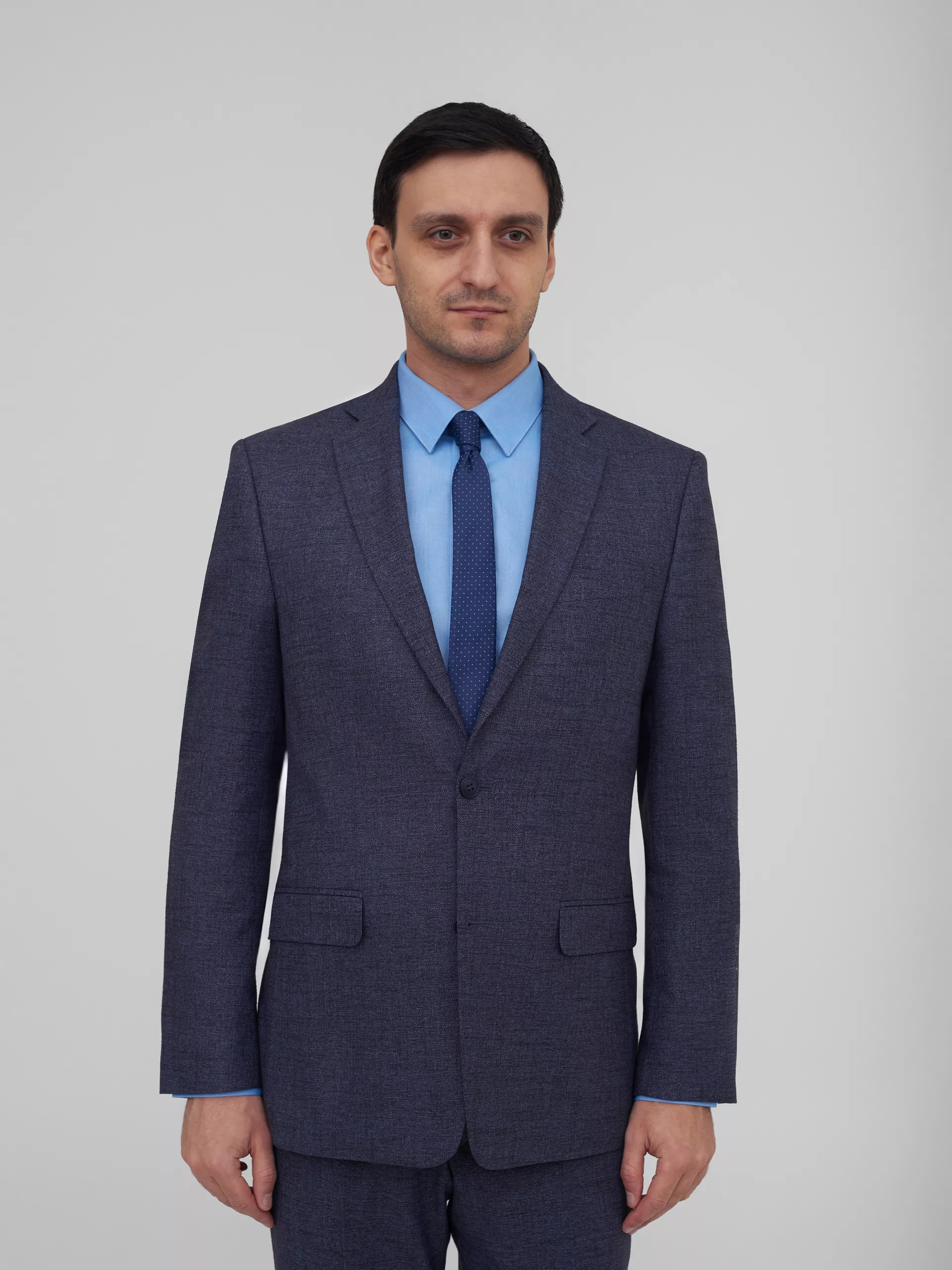 Костюм из меланжированной ткани Regular Fit
