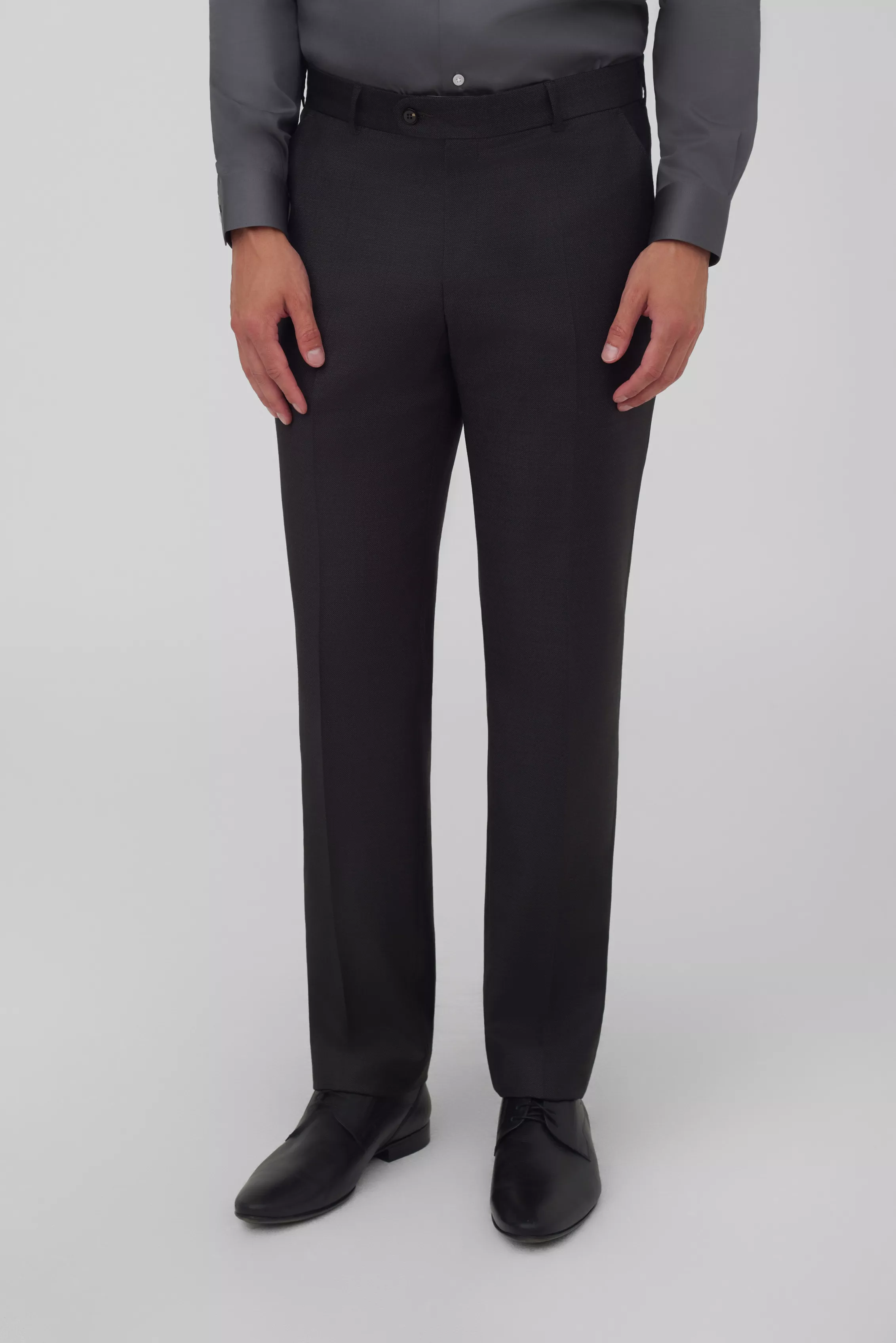 Костюмные брюки из шерсти Regular Fit