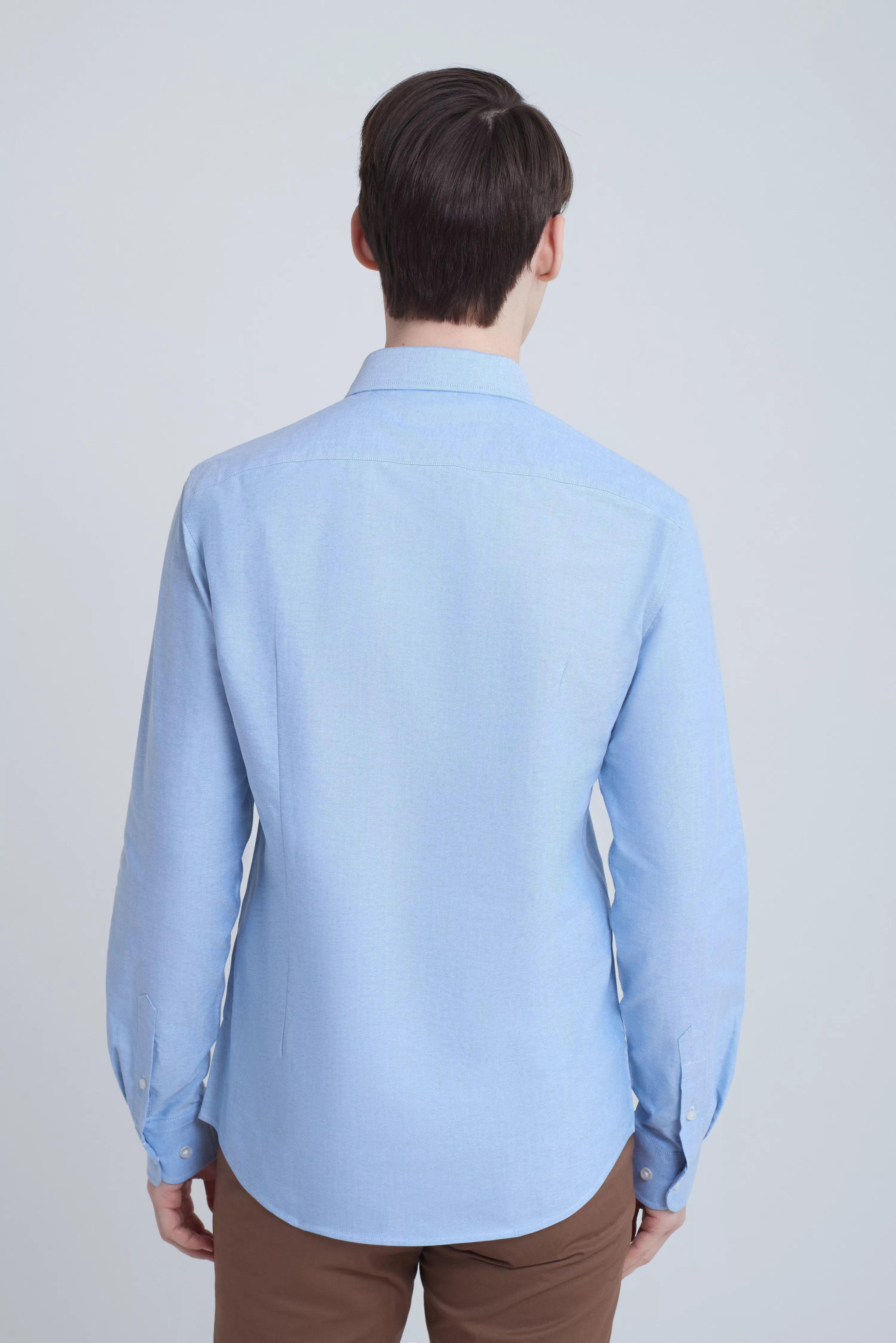 Рубашка с классическим воротником Slim Fit