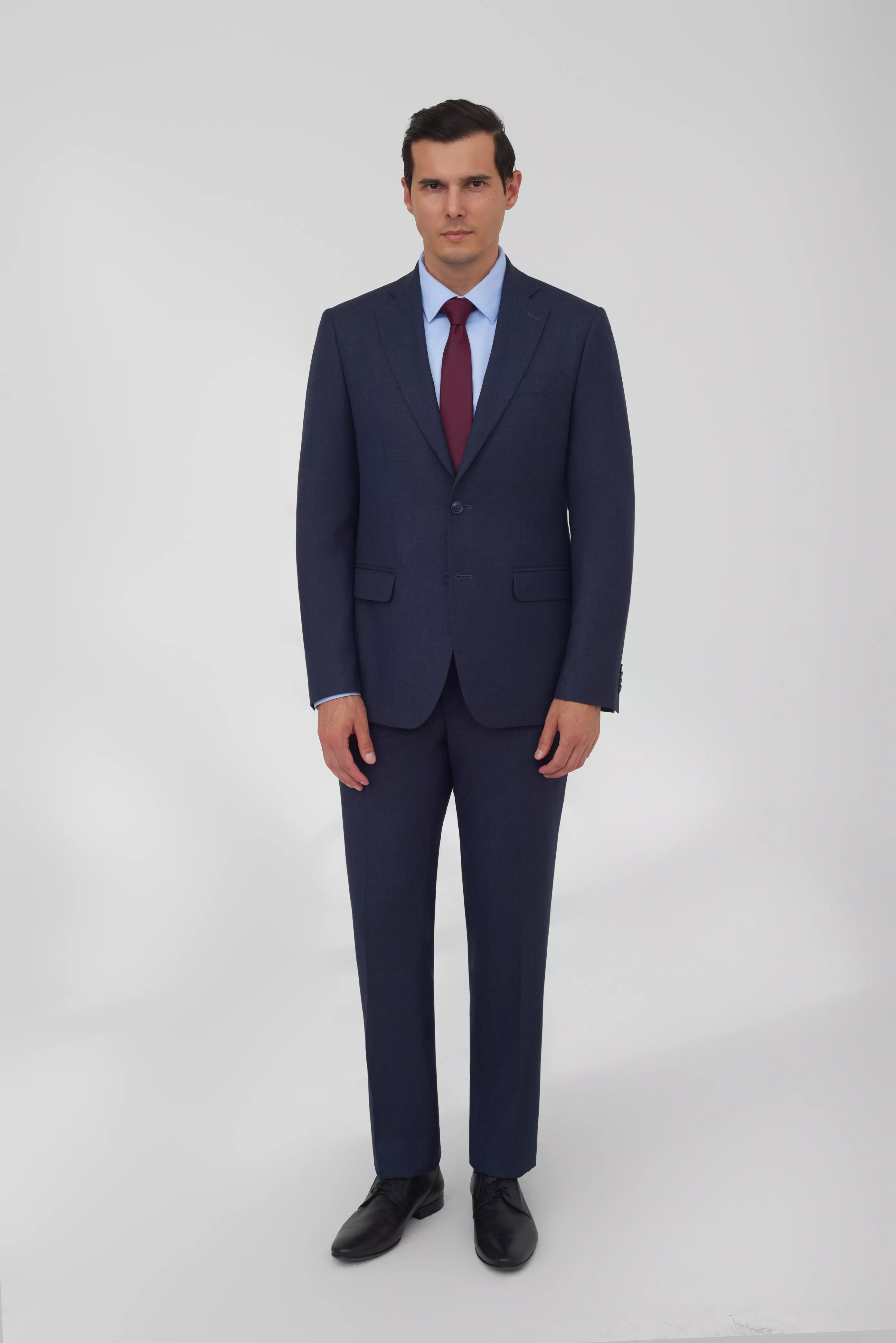 Костюмный пиджак из шерстяной ткани Slim Fit