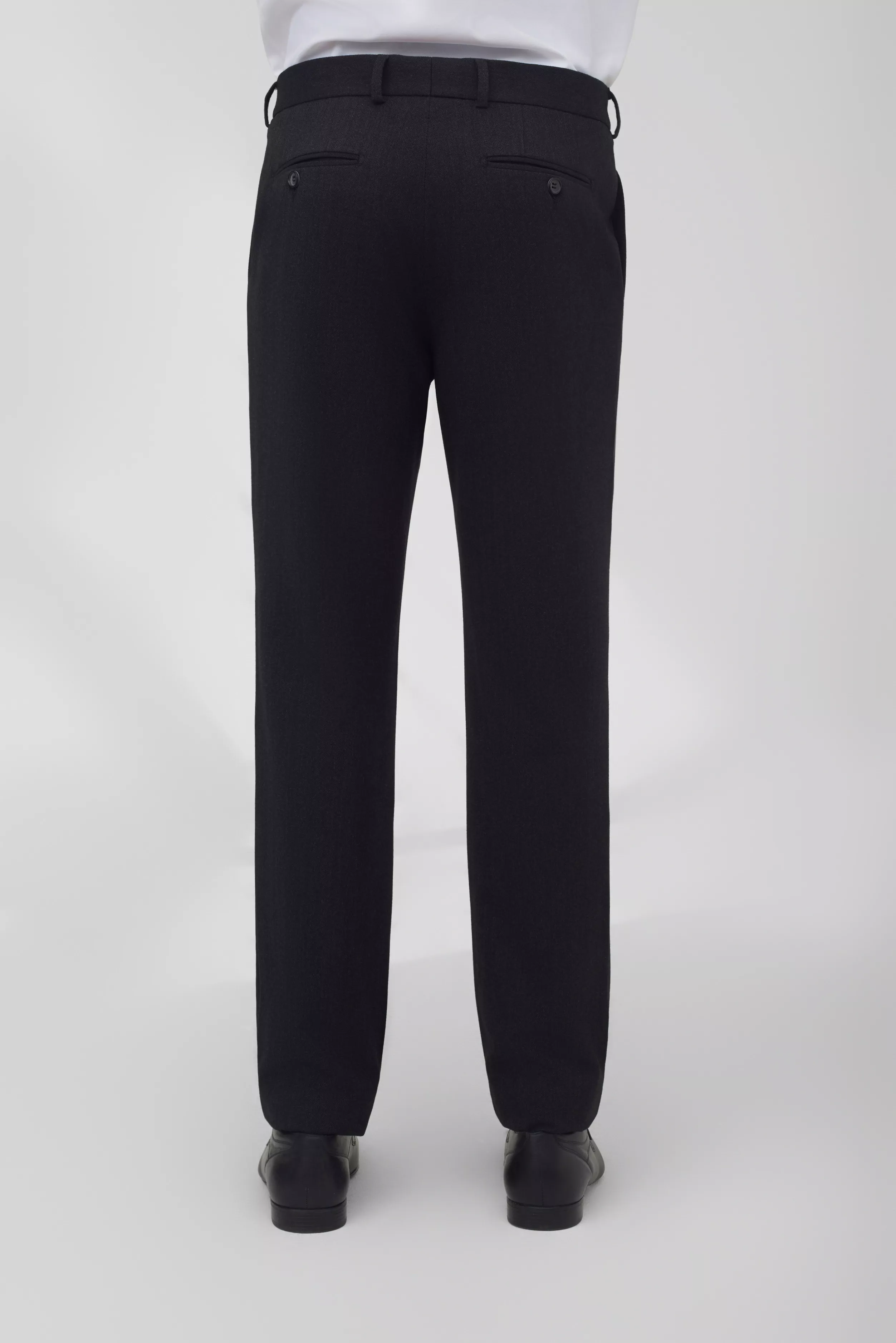 Брюки из смесовой ткани Slim Fit