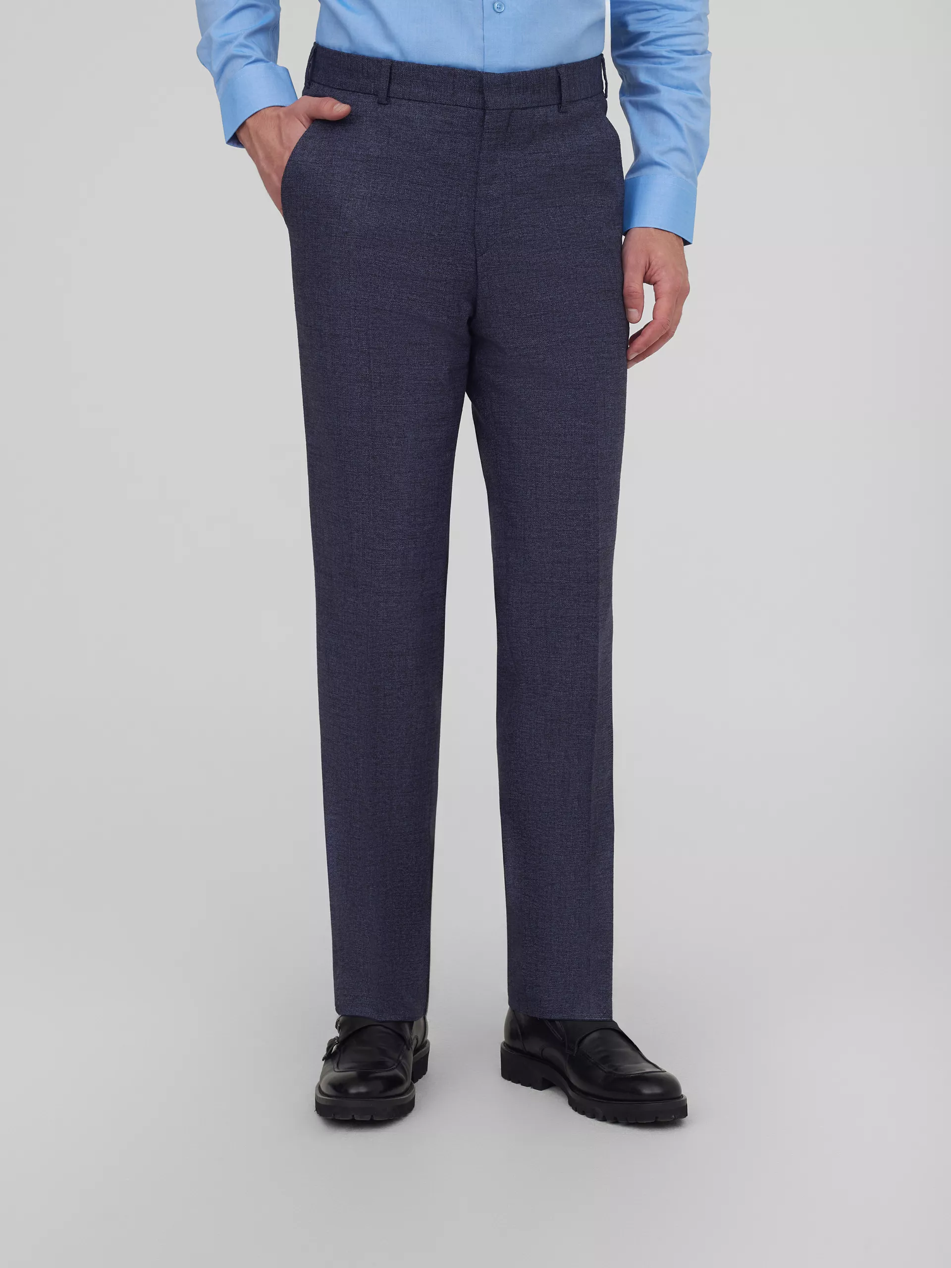 Костюм из меланжированной ткани Regular Fit