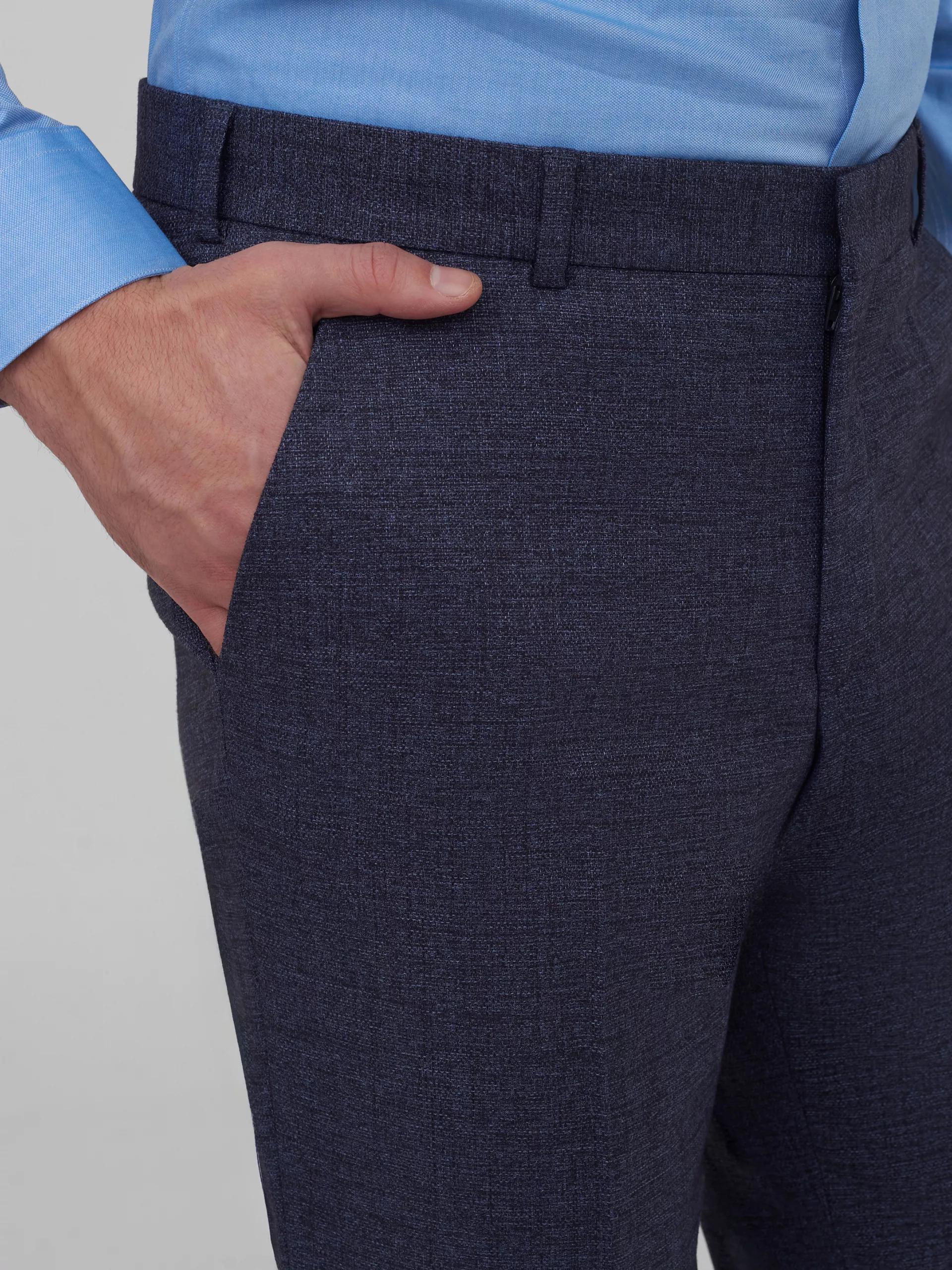 Костюм из меланжированной ткани Regular Fit