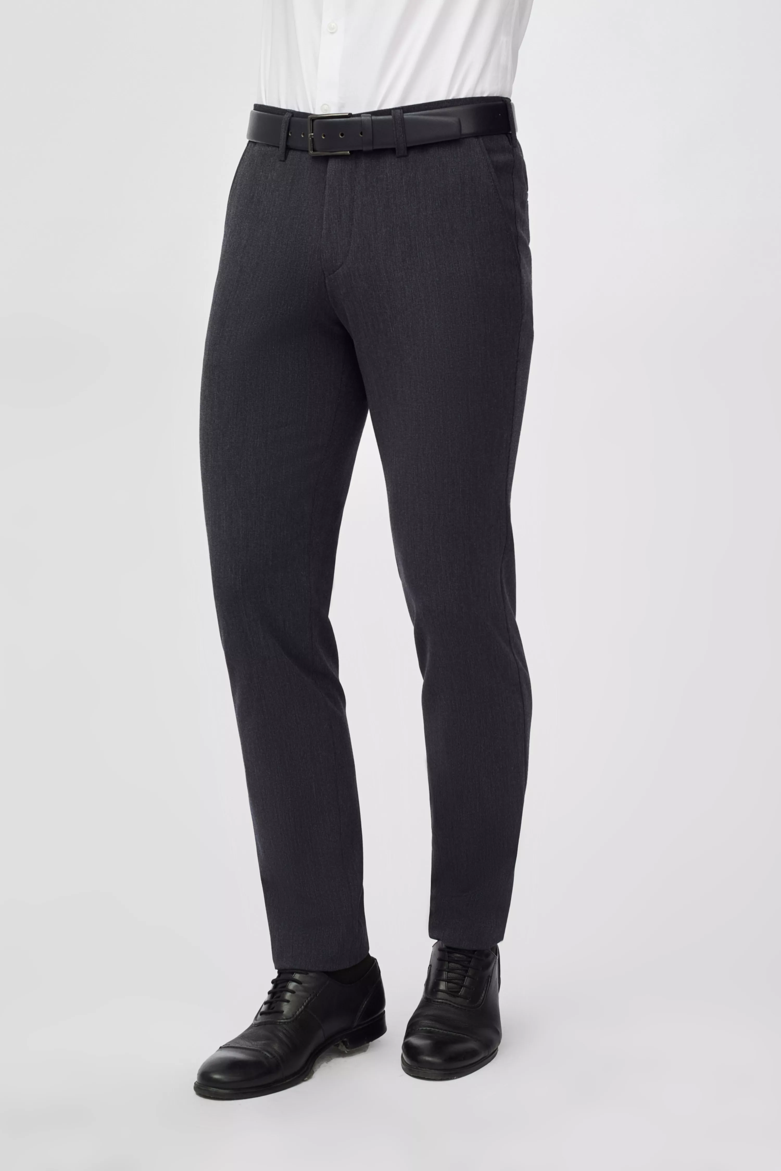 Брюки из смесовой ткани Regular Fit