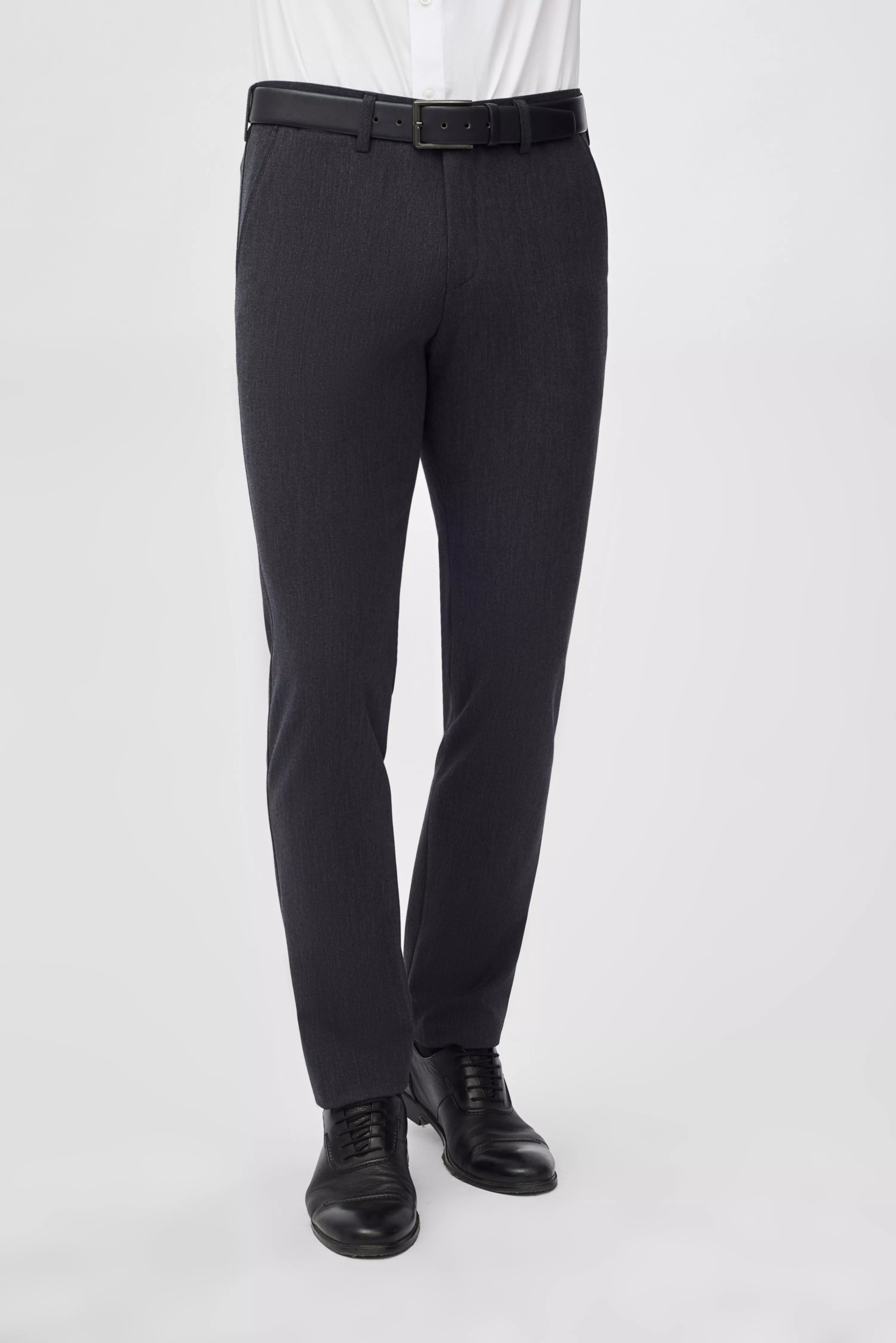 Брюки из смесовой ткани Regular Fit