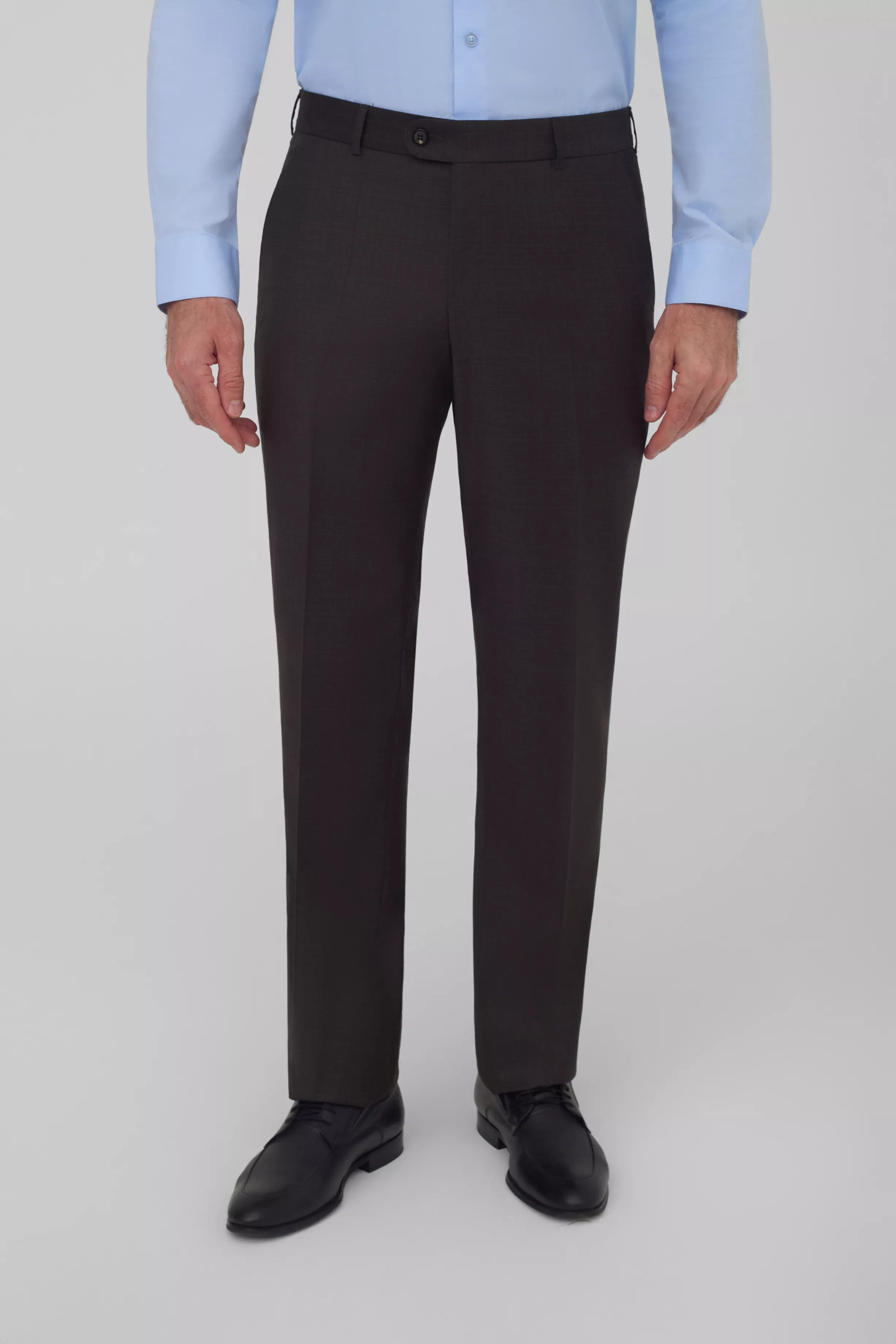 Костюмные брюки из шерсти Regular Fit